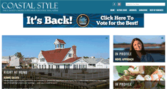Desktop Screenshot of coastalstylemag.com